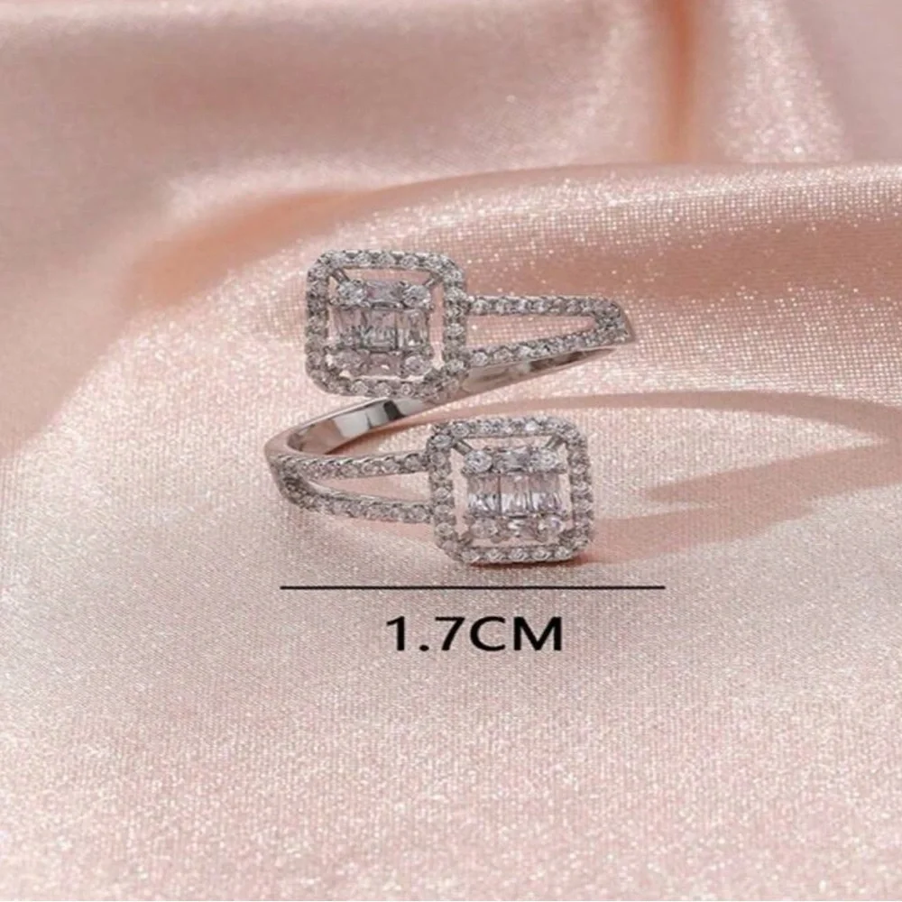 - SAPPHIRE BRIDAL WEDDING RING - Picture 14 of 15